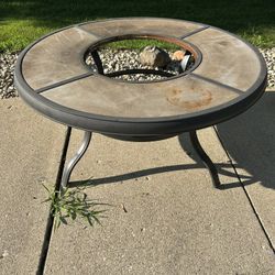 Patio Table Perfect For Fire Pit