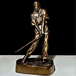 OVER 50 ITEMS MARKED DOWN ON MY PAGE. CLICK MY PIC TO SEE THEM.   Bronze Toned Golfer