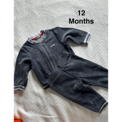 HUGO BOSS sweatsuit, grey