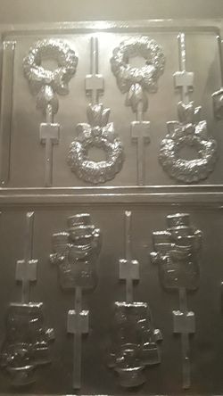 Christmas chocolate molds