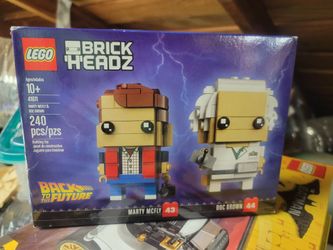 Lego 41611 Back to the future Marty and Doc Brickheadz