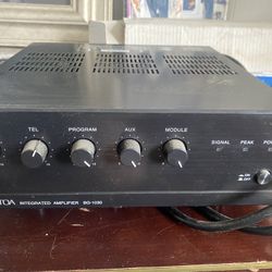 TOA Integrated Amplifier BG - 1030