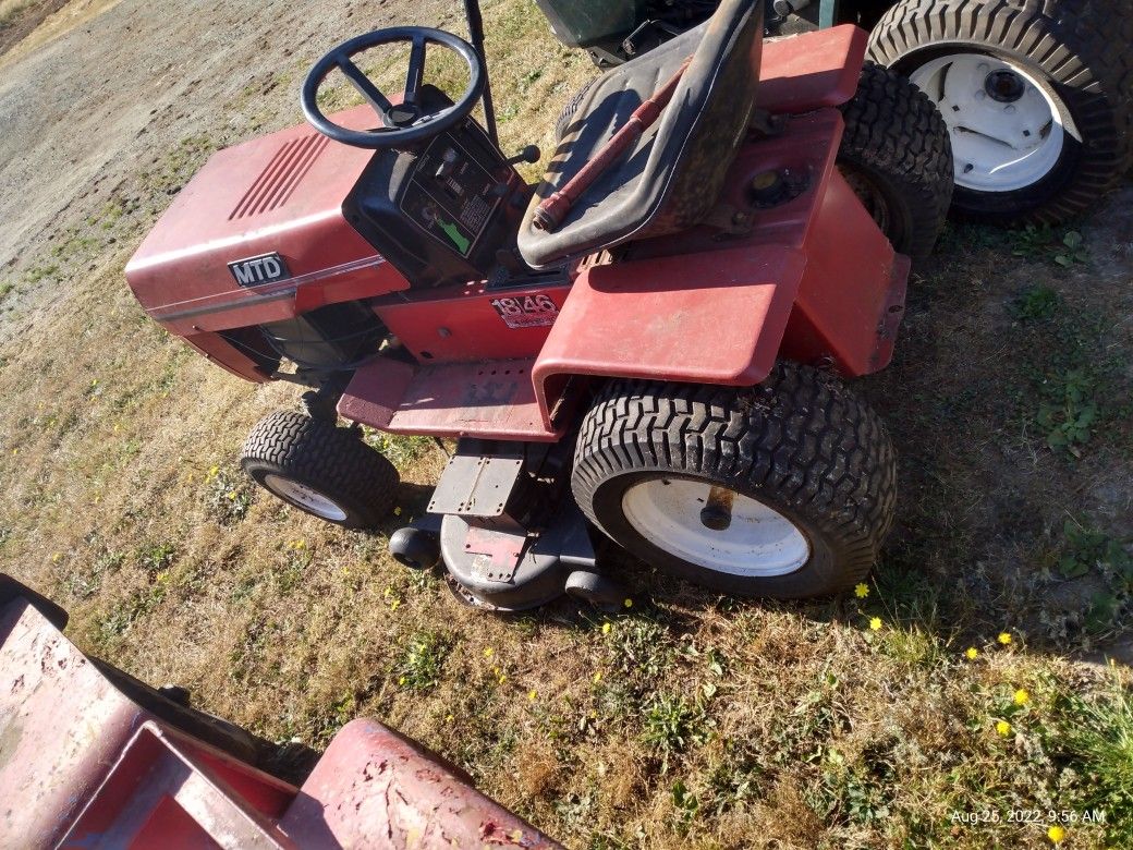 Mtd riding mowers for sale in eatonville wa offerup