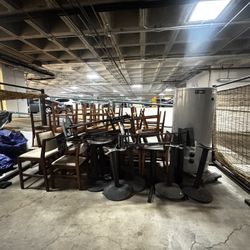 Wooden Chairs- As is