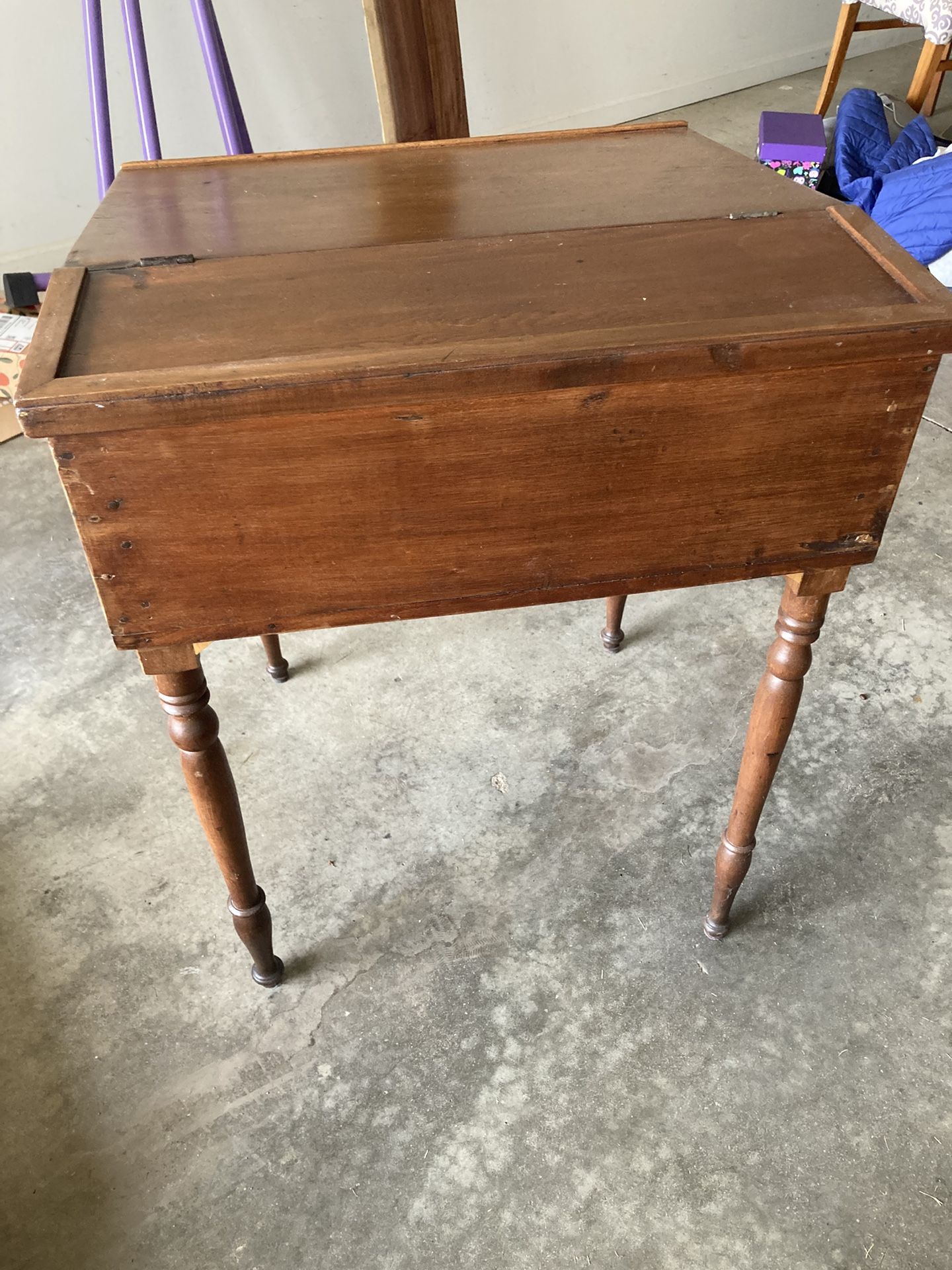 Antique secretary Writing Desk solid Wood Excellent Condition