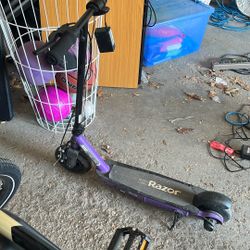 Electric Purple Razor Scooter