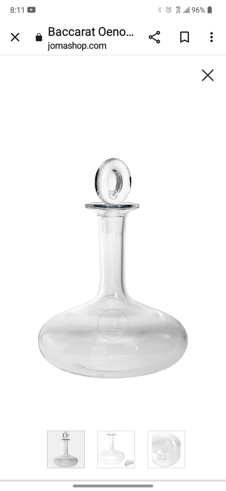 Baccarat Decanter