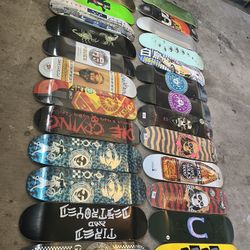 Pro Skateboard Decks