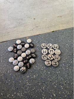 Rims center caps