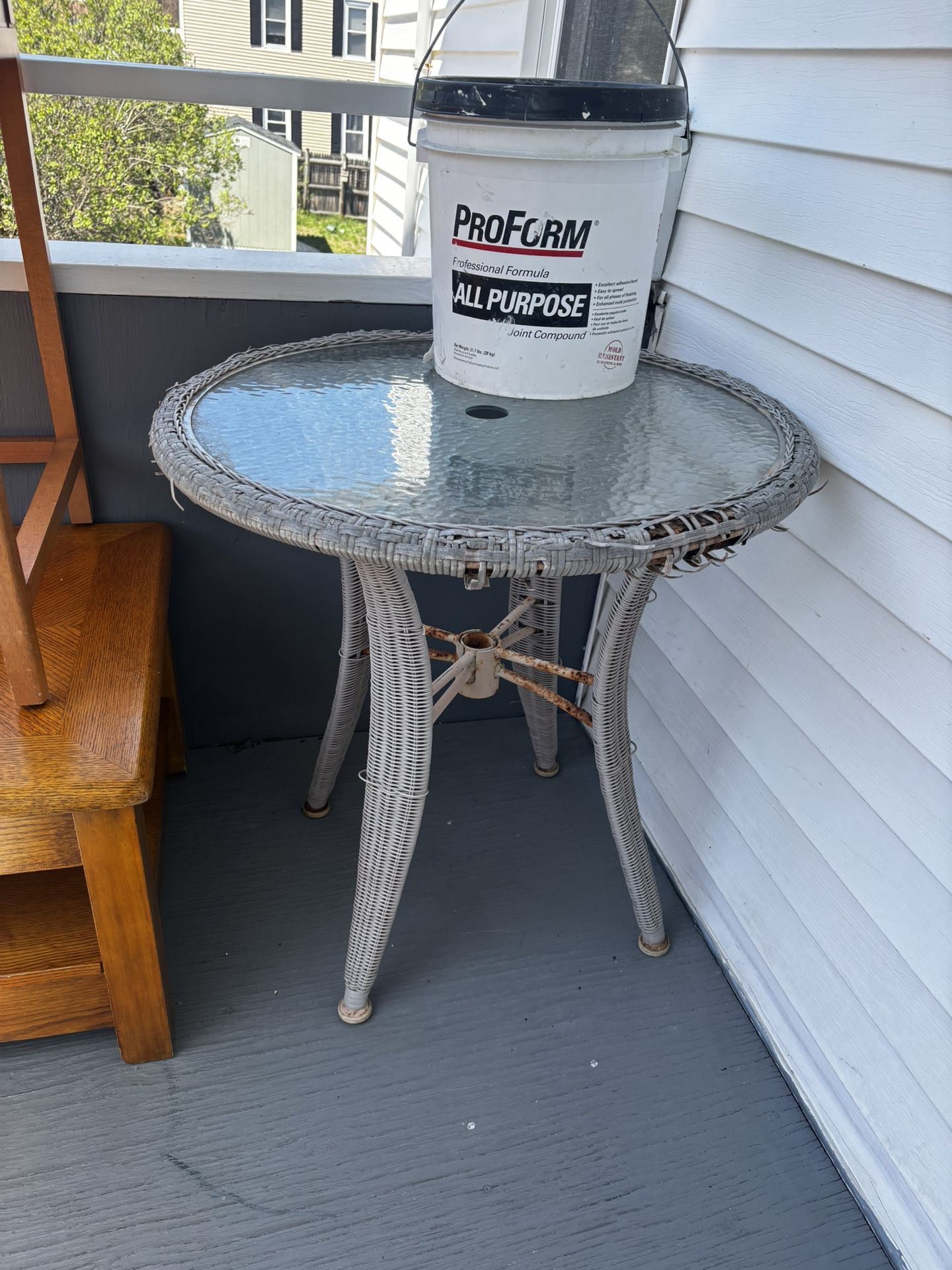 Outside Table