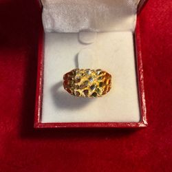 Gold Crust Ring