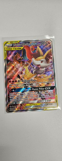 Charizard & Braixen GX Tag Team Alt Art