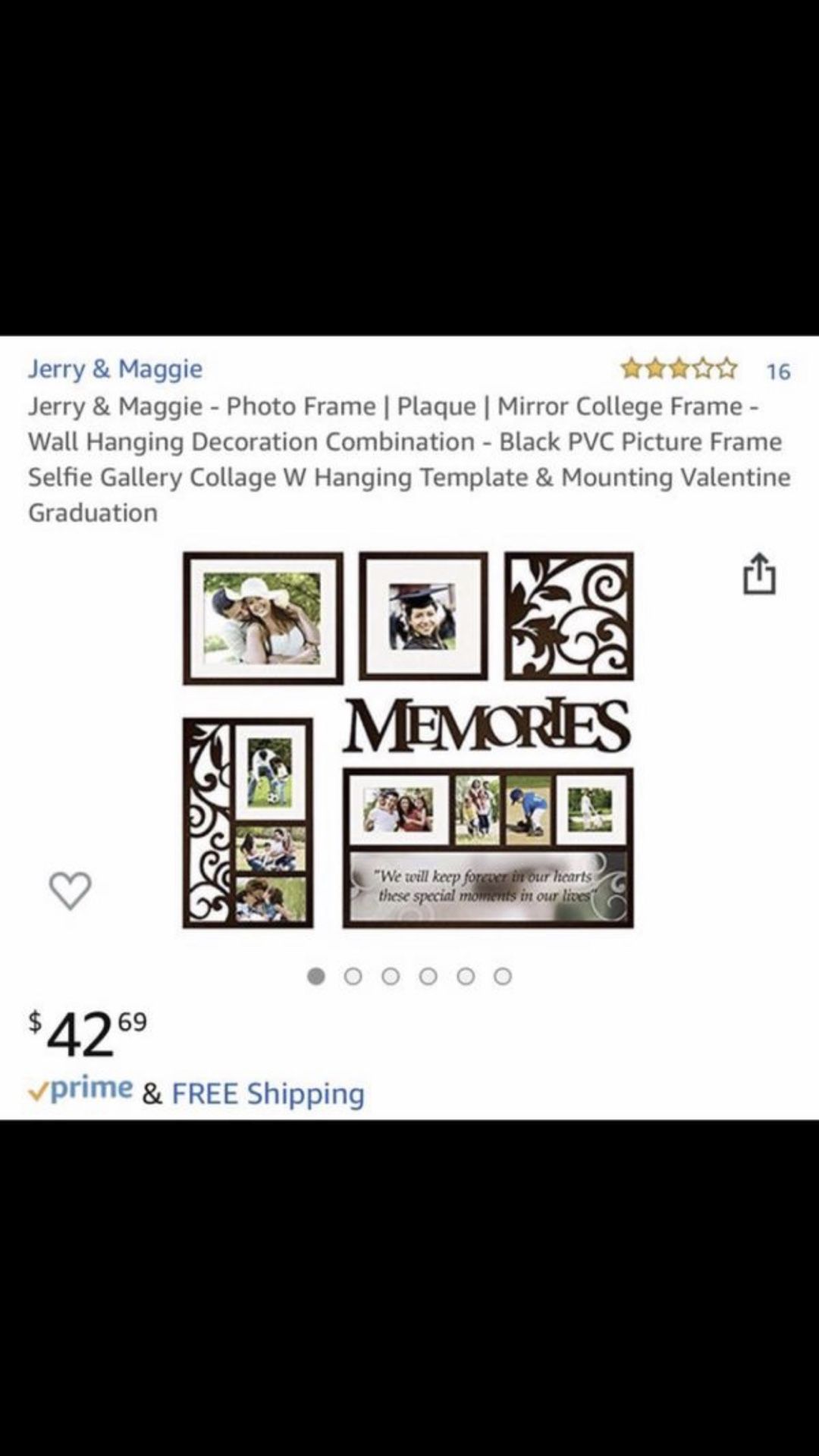 Jerry and Maggie Home 6 piece Decor