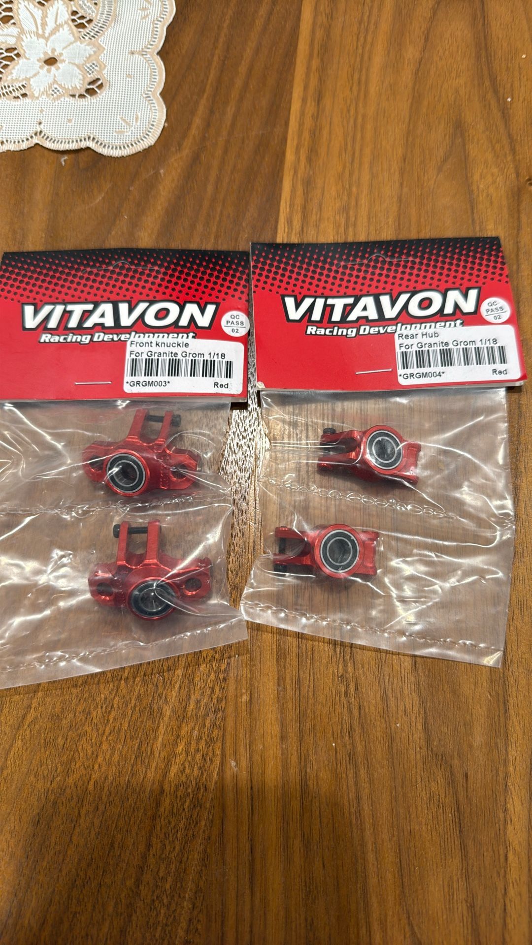 Vitavon Arrma Grom Front Knuckle And Read Hub