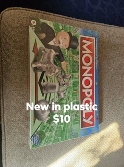 Monopoly New With Plastic