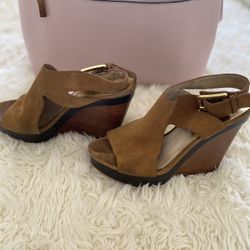 Michael Kors Suede Wedges 