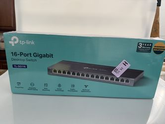 TP-Link-TL-SG116 16-port Gigabit Ethernet Desktop Switch
