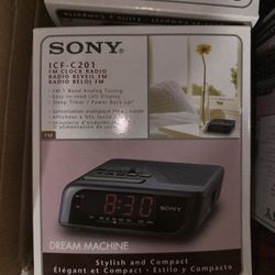 Sony LED Alarm Clock