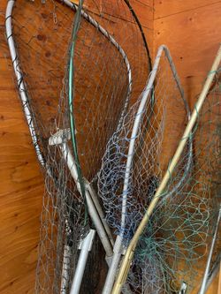 Sport fishing/Salmon nets. $20 each, take your pick