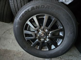 Brand new 18" Toyota Land Cruiser 1958 OEM factory wheels Tacoma  tundra