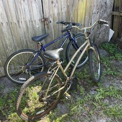 2 Bikes 26” Schwinn and Cruiser