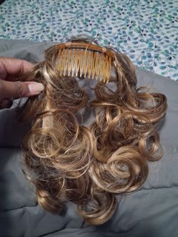 Fake Hair Ponytail Clip