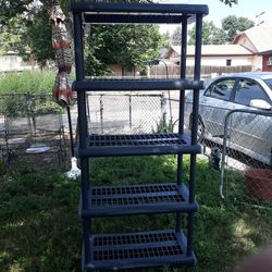 Used Plastic Shelving 72x36x18 Local Pickup Cash Only