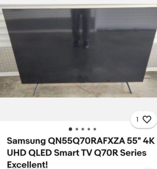 Samsung 55 inch QLED TV - Available for pickup Today