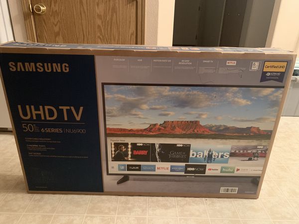 NEW Samsung UHD TV 50” 6 series NU6900 NEW never opened for Sale in