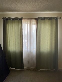 Curtains And Rod