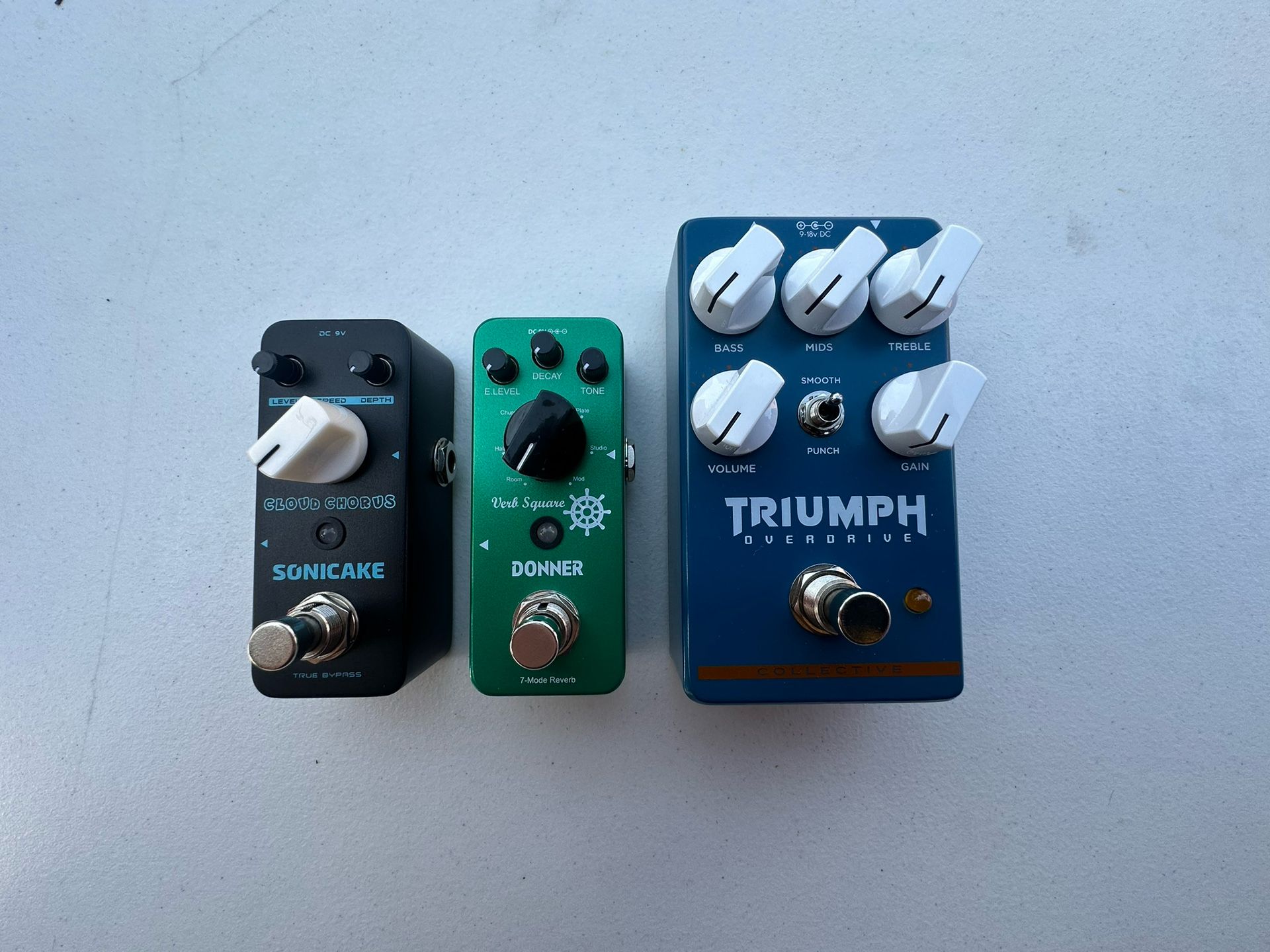 Guitar pedals