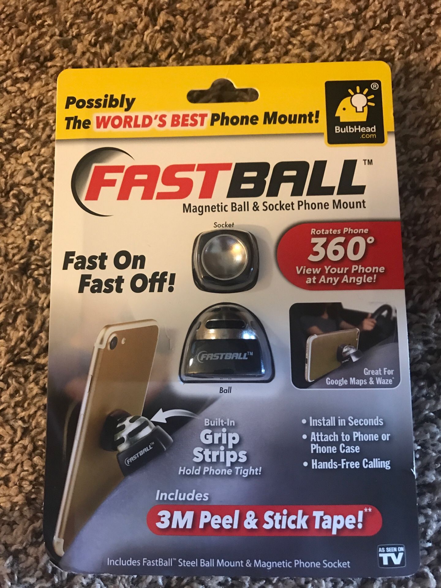 Fast Ball Magnetic 🧲 Ball &Socket Phone Mount