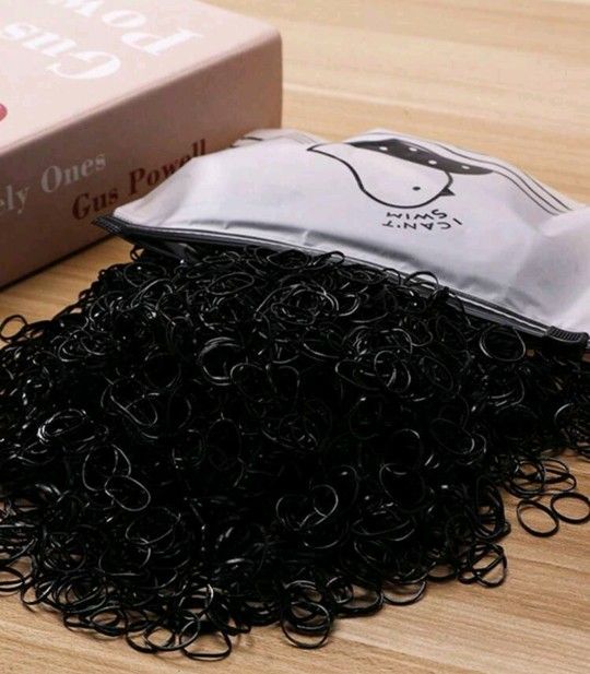 2000pcs Small Size Hair Ties