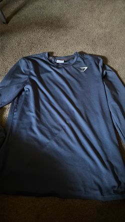 Men Long Sleeve Dri Fit Gym Shark