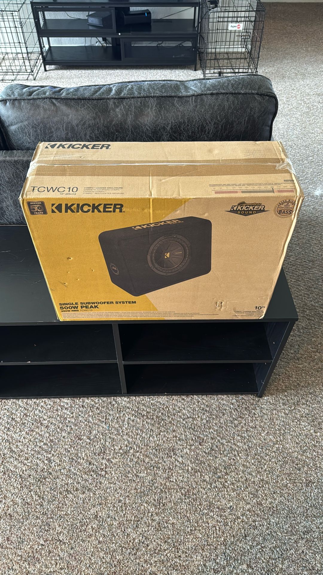 Kicker. Single Subwoofer System