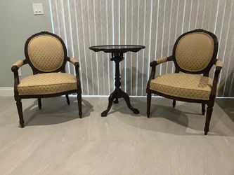 2  Antique Mahogany Side Chairs