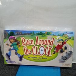 Race around the clock board game