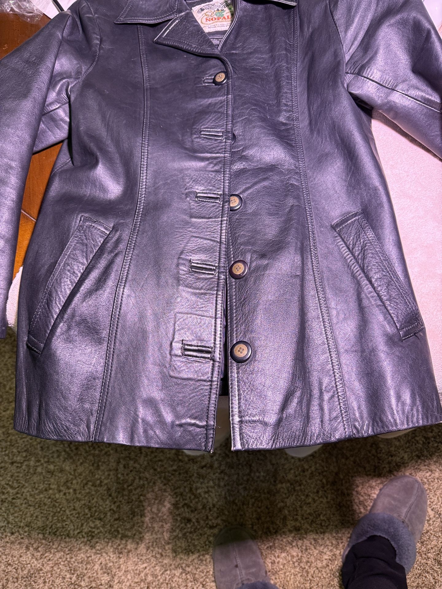 Leather jacket