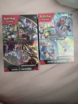 Deals! Pokemon Pitch Black x Journey Together Booster Bundles