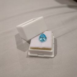 3.5 Carat Aquamarine Loose Gemstone(With Case)