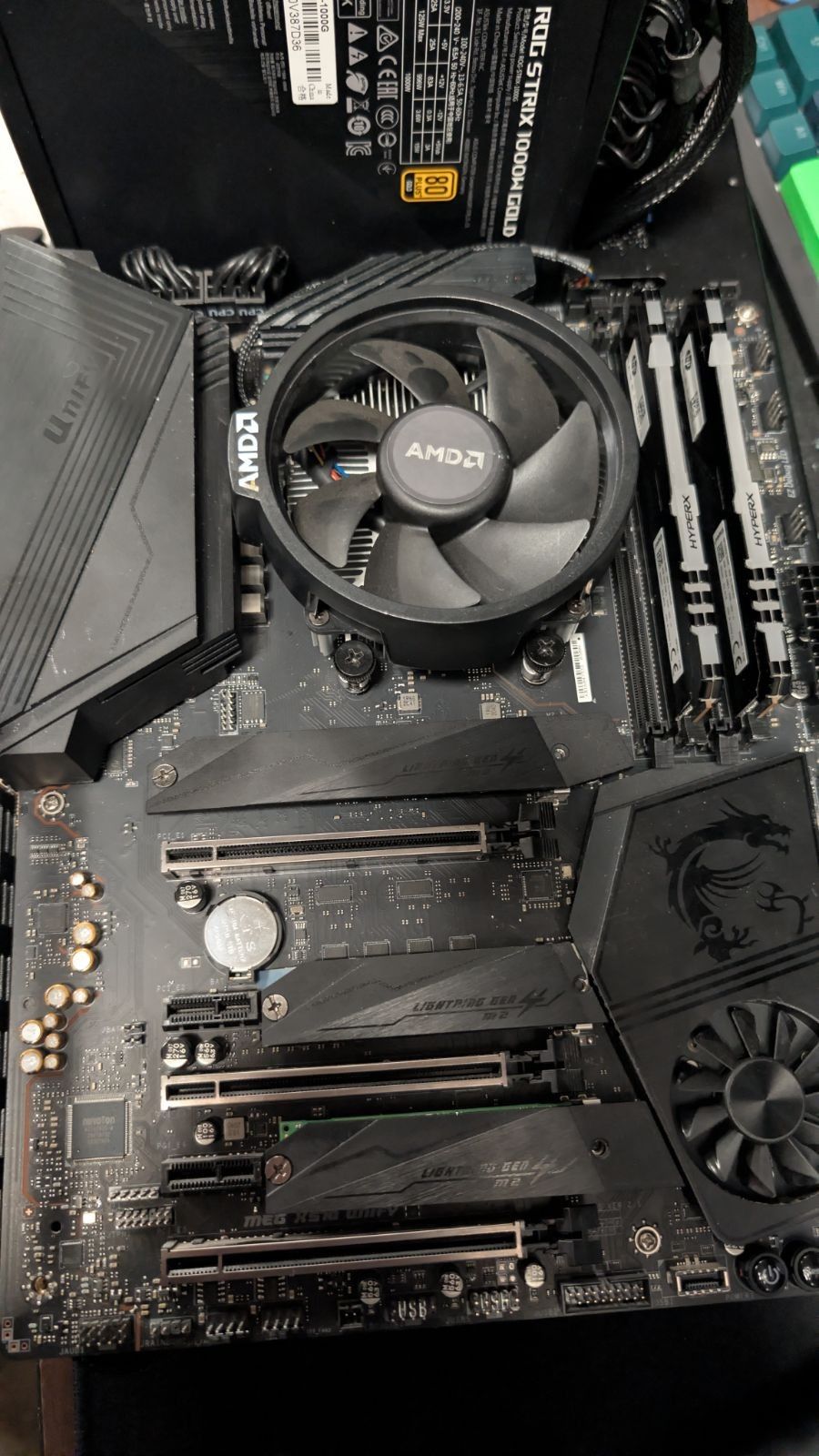 Ryzen 7 5700g Combo X570 MSI Unify Motherboard 16gb