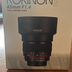 ROKINON CAMERA LENS