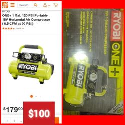 Ryobi 18v Compressor 