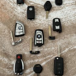 BMW Audi/vw Benz Land/Jag Fobs Smart Keys Remotes