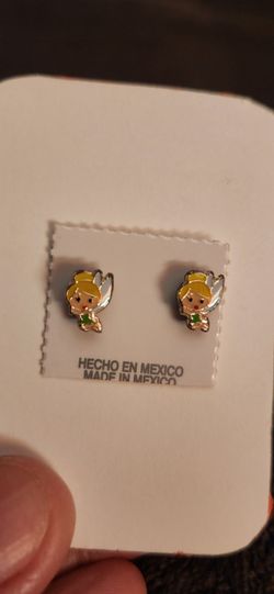 Tinker bell Sterling Silver Earrings