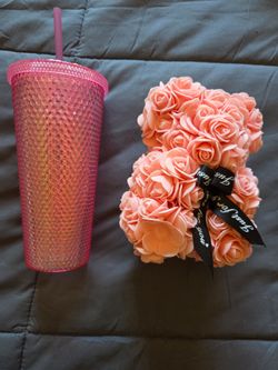 Cute Teddy Tumbler Duo