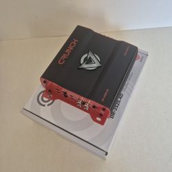 CRUNCH 2525 WATTS 4 CHANNEL BUILT IN CROSSOVER CAR AMPLIFIER