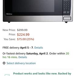 Panasonic Microwave Oven 