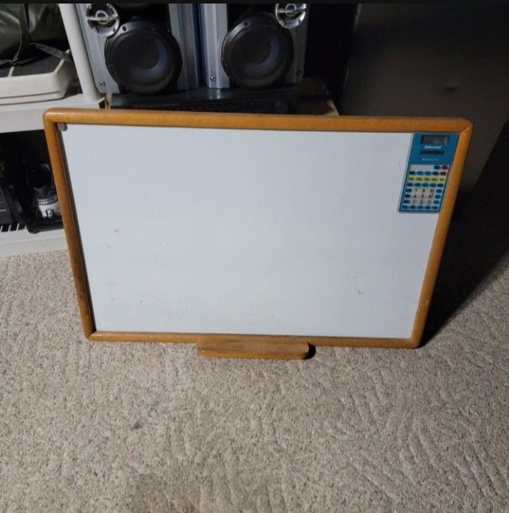 Marker eraser board magnet 24 / 36. Attached Calc.