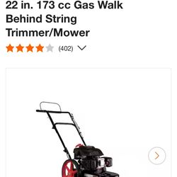 22in 173cctrimer Mower !!